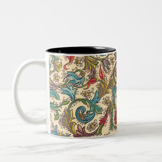 Taza Bicolor Florentino italiano (Izquierda)