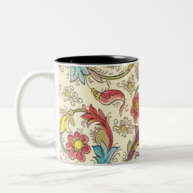 Taza Bicolor Florentino italiano (Izquierda)