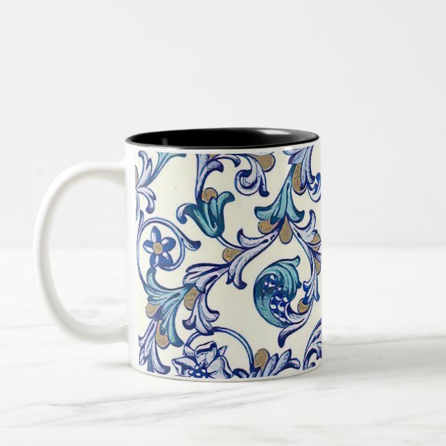 Taza Bicolor Florentino italiano (Izquierda)