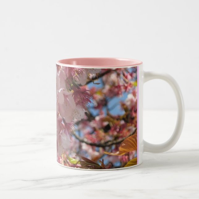 Taza Bicolor Flores de cerezo (Derecha)