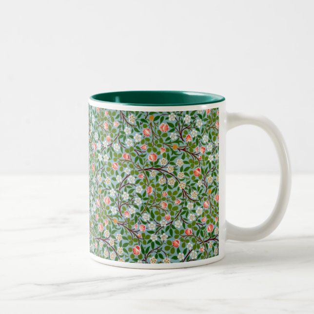 Taza Bicolor Flores de primavera (Derecha)
