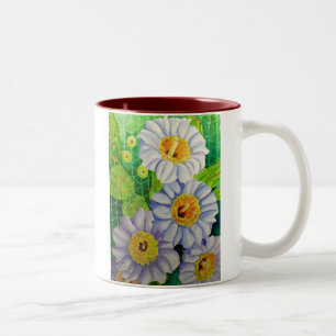 Taza Bicolor Flores del Saguaro