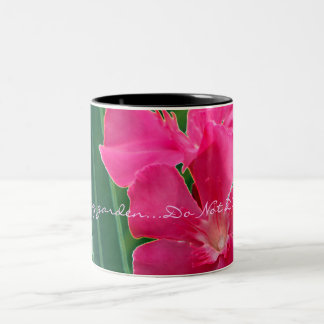 Taza Bicolor Flores rosas
