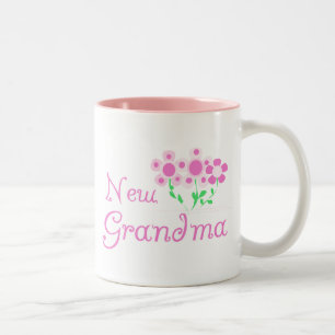 Taza Bicolor Flores rosas nuevas camisetas y regalos para las A