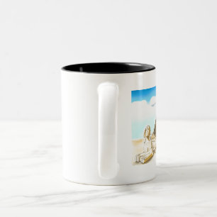 Taza Bicolor flores silvestres