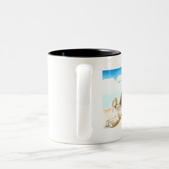 Taza Bicolor flores silvestres (Mango)