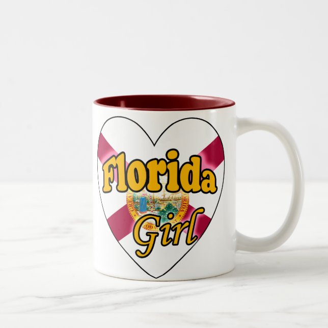 Taza Bicolor Florida Girl (Derecha)