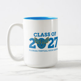 Taza Bicolor Florida Virtual HS Clase de 2027