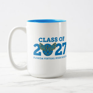Taza Bicolor Florida Virtual HS Clase de 2027