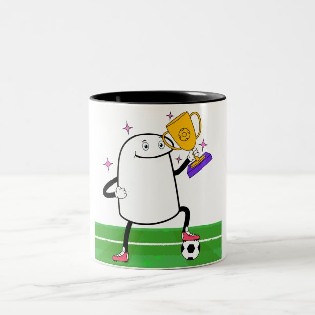 Taza Bicolor flork cartoon (Centro)