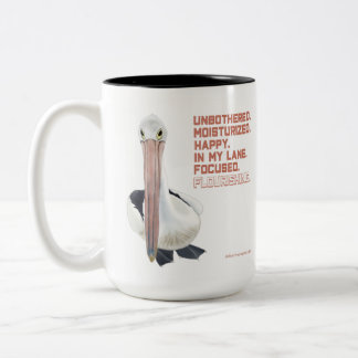 Taza Bicolor Flourie Pelican Mug