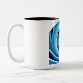 Taza Bicolor Flujo con fe