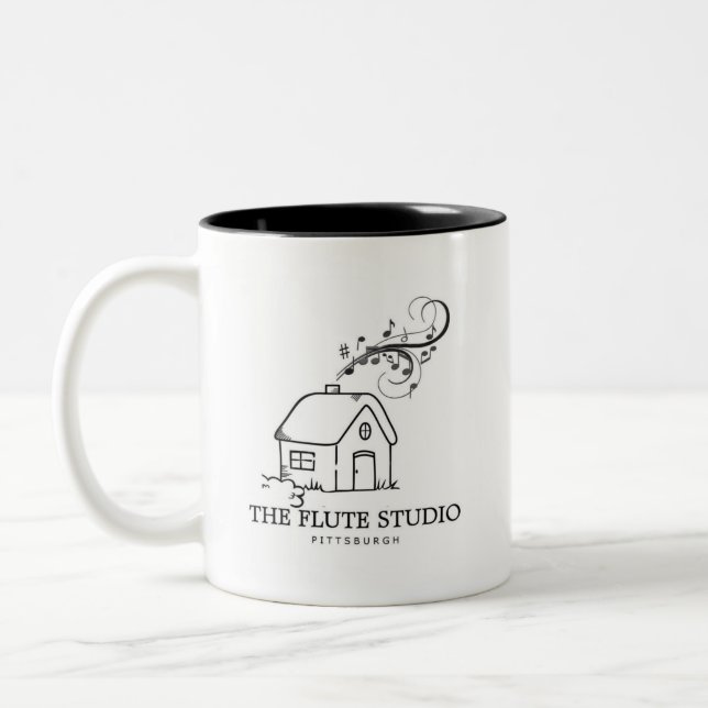 Taza Bicolor Flute Studio Mug (Izquierda)