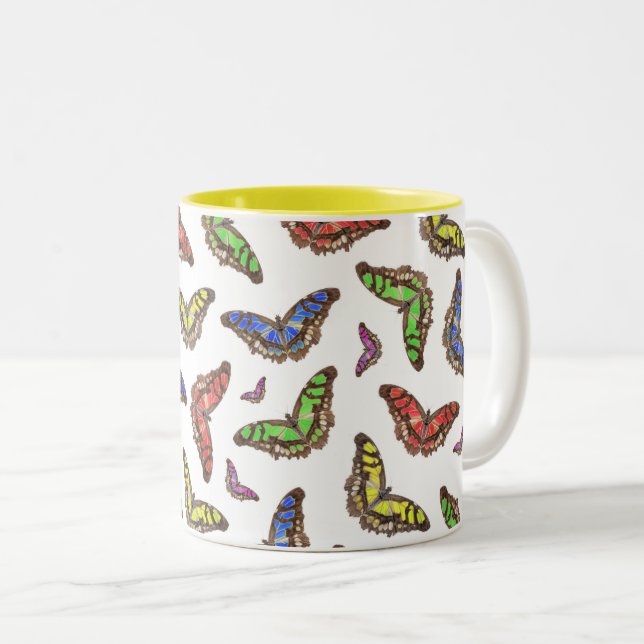 Taza Bicolor Flutterbys (Anverso derecho)