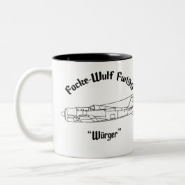 Taza Bicolor Focke-Wulf Fw190