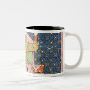 Taza Bicolor Fol.57v enero: Jano