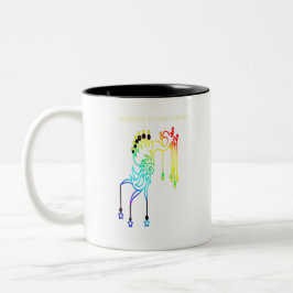Taza Bicolor Fomento y logro