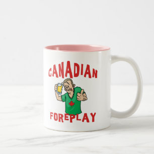 Taza Bicolor Foreplay canadiense