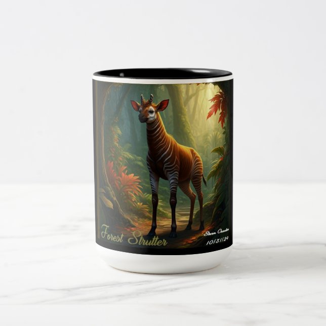 Taza Bicolor Forest Fey Strutter (Centro)