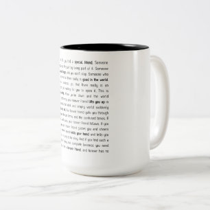 Taza Bicolor Forever has no end