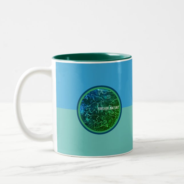 Taza Bicolor FOREVER NATURE: Tasse (Izquierda)