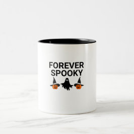 Taza Bicolor Forever Spooky Halloween Mug