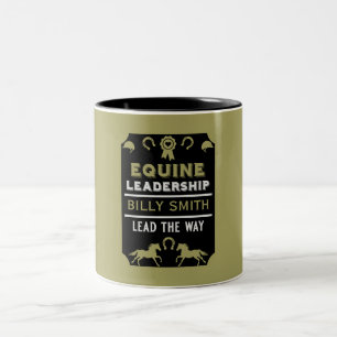 Taza Bicolor Formación de liderazgo ecuánime