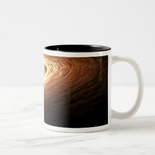 Taza Bicolor Formación del cristal del silicato