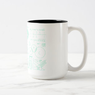 Taza Bicolor Fórmula científica