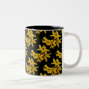 Taza Bicolor Forsythia Resumen Mug
