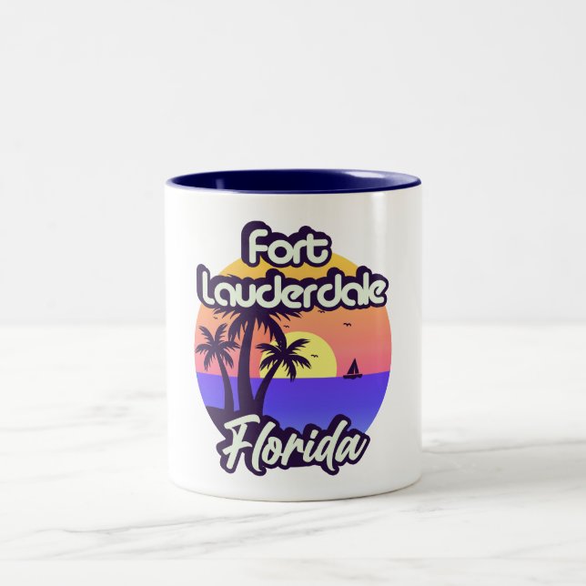 Taza Bicolor Fort Lauderdale Florida (Centro)