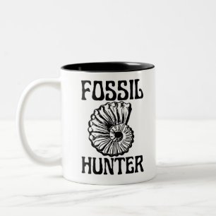 Taza Bicolor Fossil Hunter