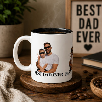 Taza Bicolor Foto personalizada totalmente transparente del mej