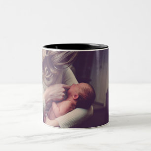 Taza Bicolor Foto personalizado Crea la propia