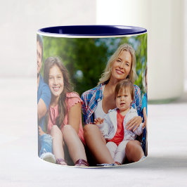 Taza Bicolor Foto personalizado Crea la propia