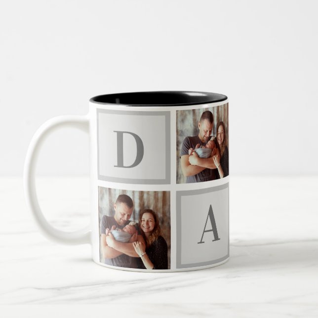Taza Bicolor Foto Personalizado - Dada (Izquierda)