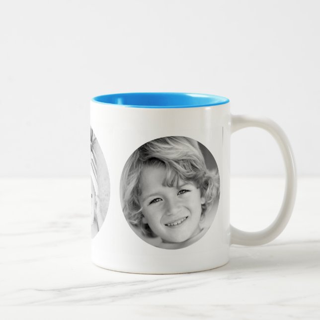 Taza Bicolor Foto personalizado Mug personalizada (Derecha)