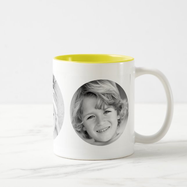Taza Bicolor Foto personalizado Mug personalizada (Derecha)