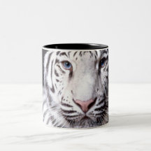 Fotografía blanca del tigre de Bengala