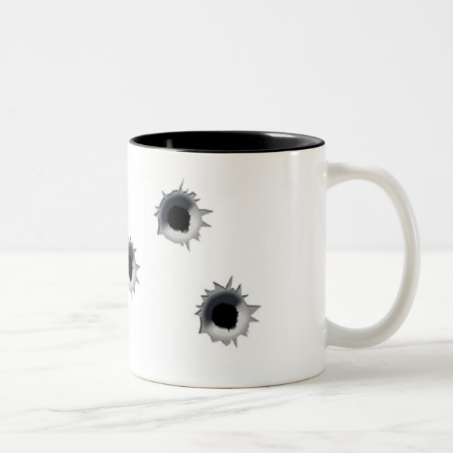 Taza Bicolor "Fotografía de detenido " (Derecha)