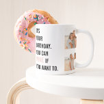 Taza Bicolor Fotografía de un amigo de la comunidad: Feliz cump<br><div class="desc">Fotografía de un amigo de la comunidad: Feliz cumpleaños | Mejor regalo</div>