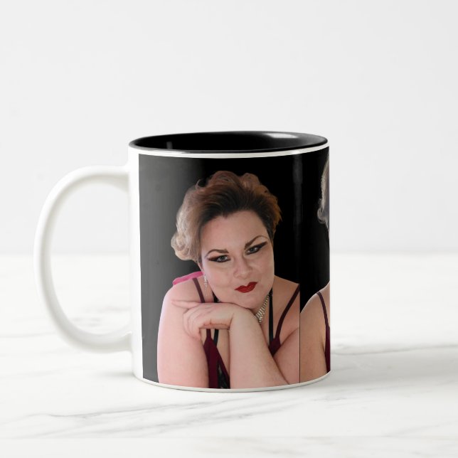 Taza Bicolor Fotos de Me Mug (Izquierda)