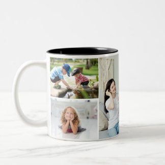 Taza Bicolor Fotos personalizadas Coffee Mug, añadir tus propia