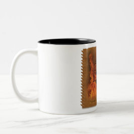 Taza Bicolor Four Elements - Fire - Coffee Mug