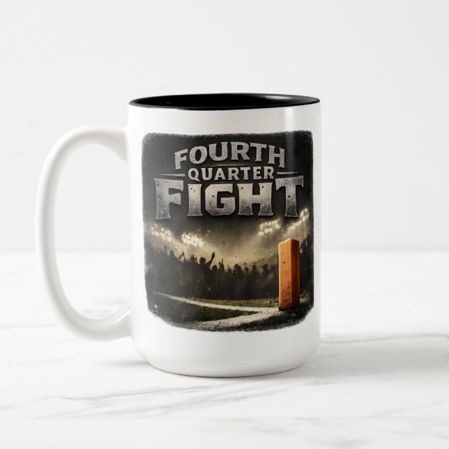 Taza Bicolor Fourth Quarter Fight (Izquierda)