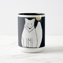 Fox ártica con lunar