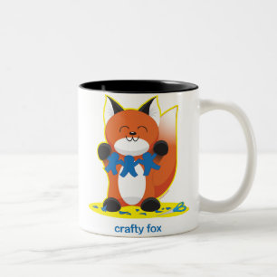 Taza Bicolor Fox astuto