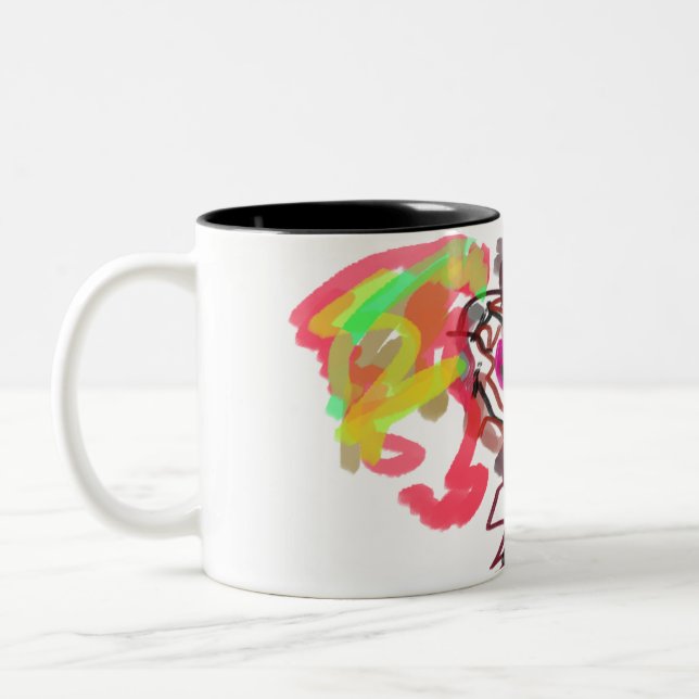 Taza Bicolor Fox autumn  love (Izquierda)