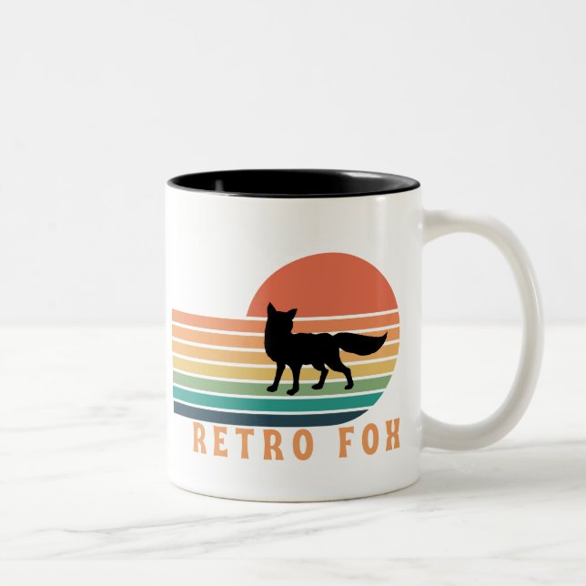 Taza Bicolor Fox retro (Derecha)
