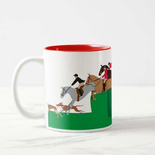 Taza Bicolor Foxhunt Mug (Izquierda)